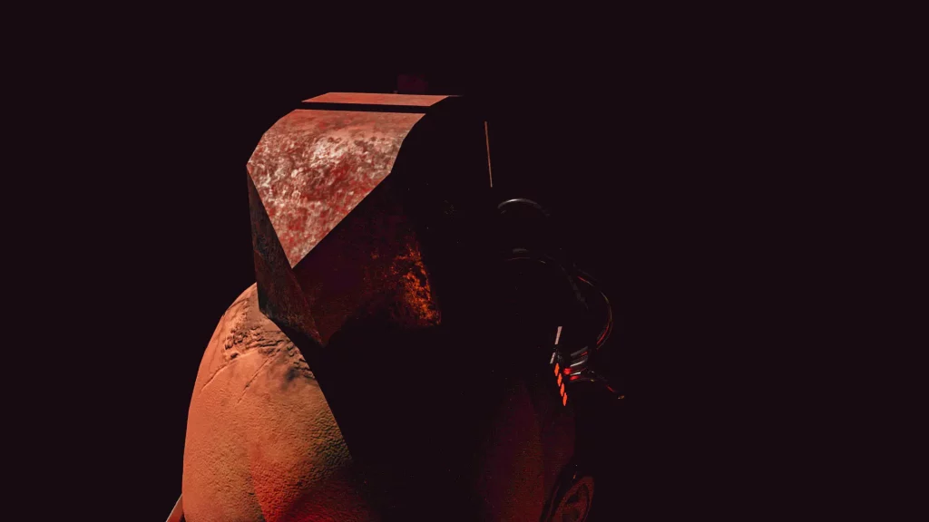 MEC head, front view