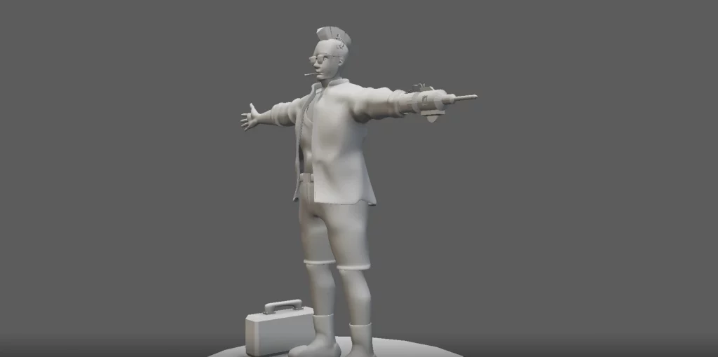 3D Model of MEC without textures